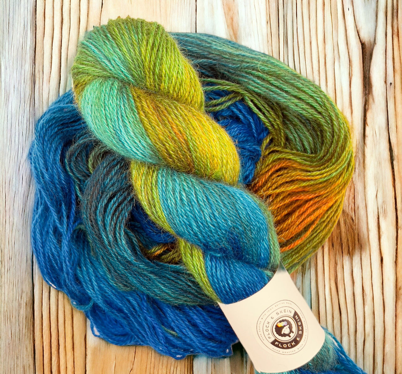 Dalesbred x Teeswater yarn - DK - Skein