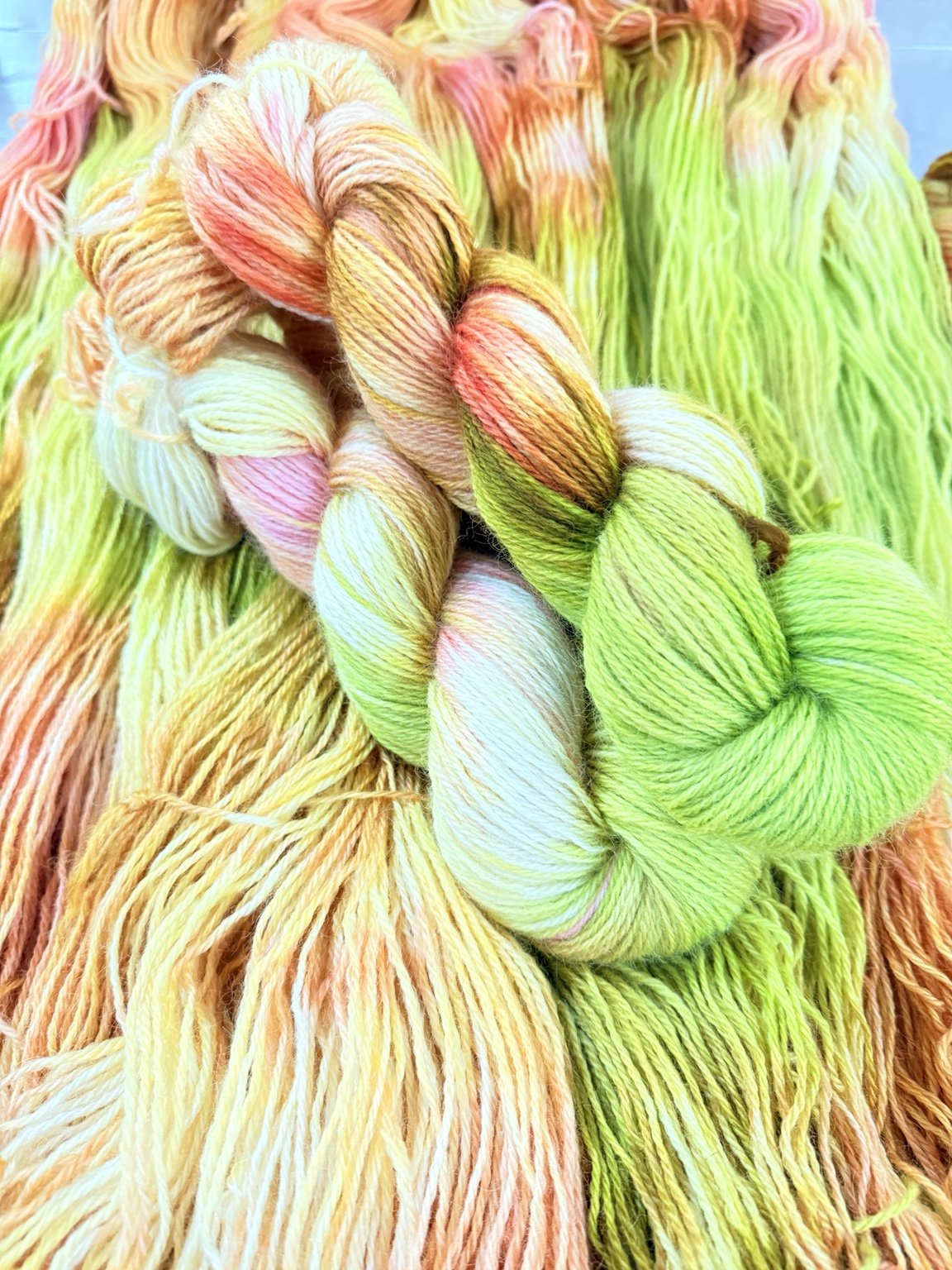 Lime Blush - Shetland DK