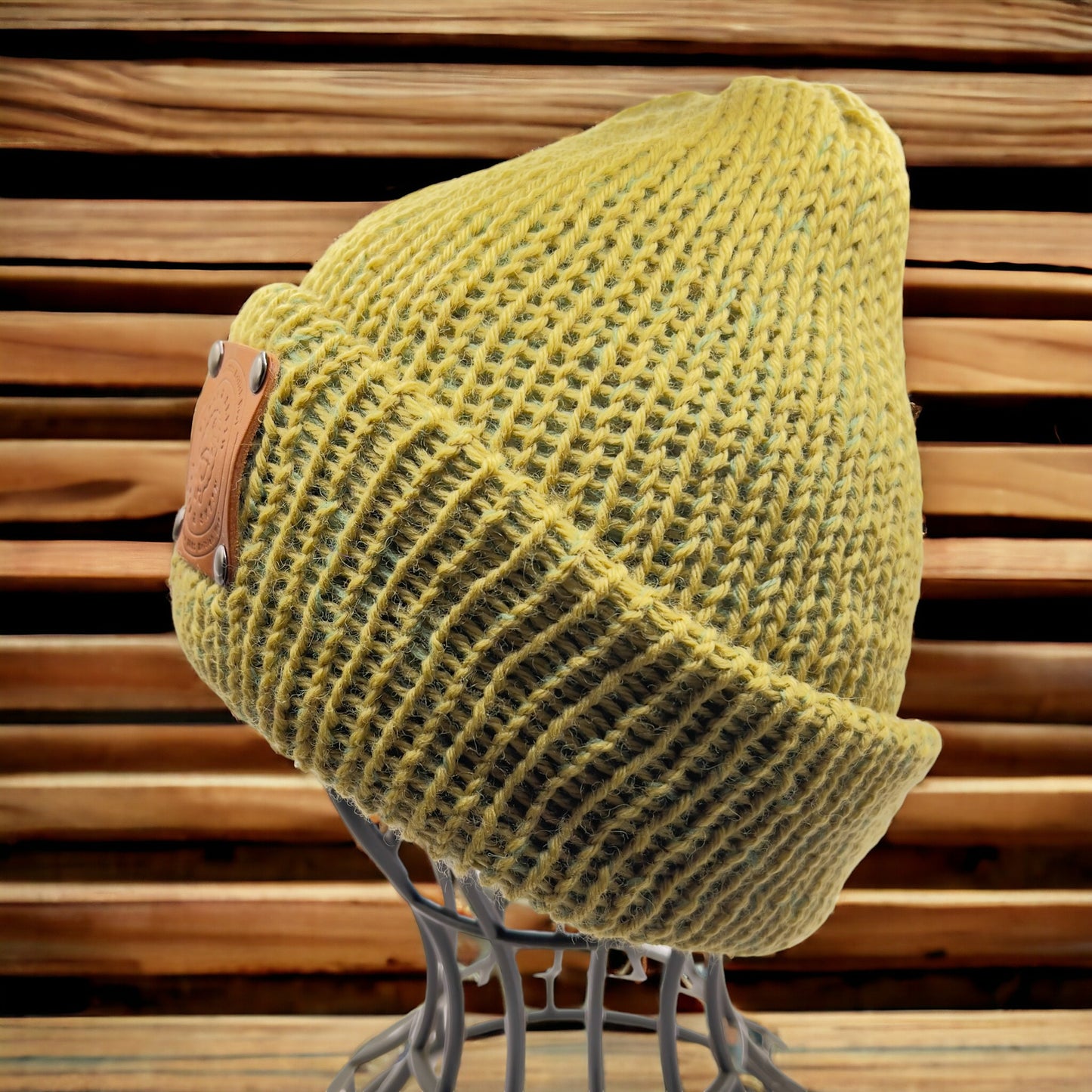Pure Wool Merino Beanie - Avo Smash