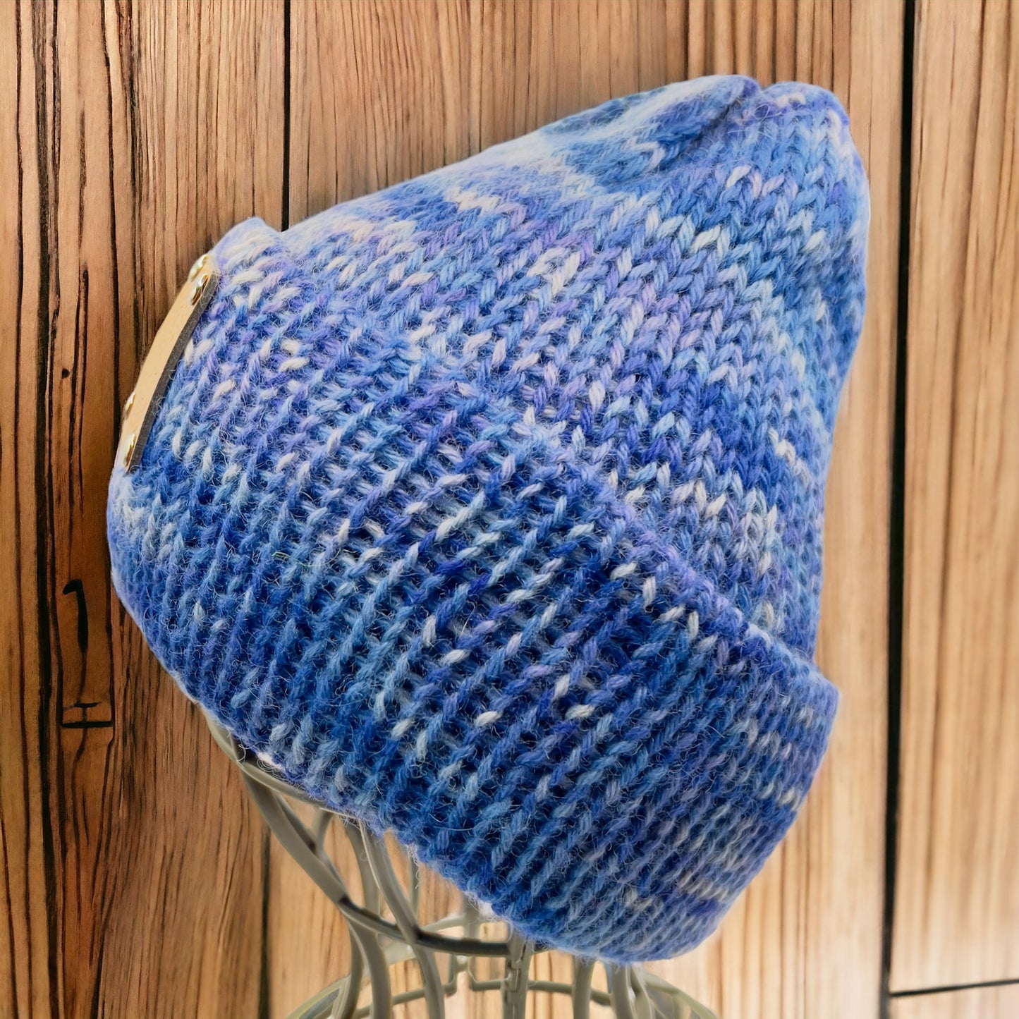 Pure Wool Merino Beanie - Slocombe Blue