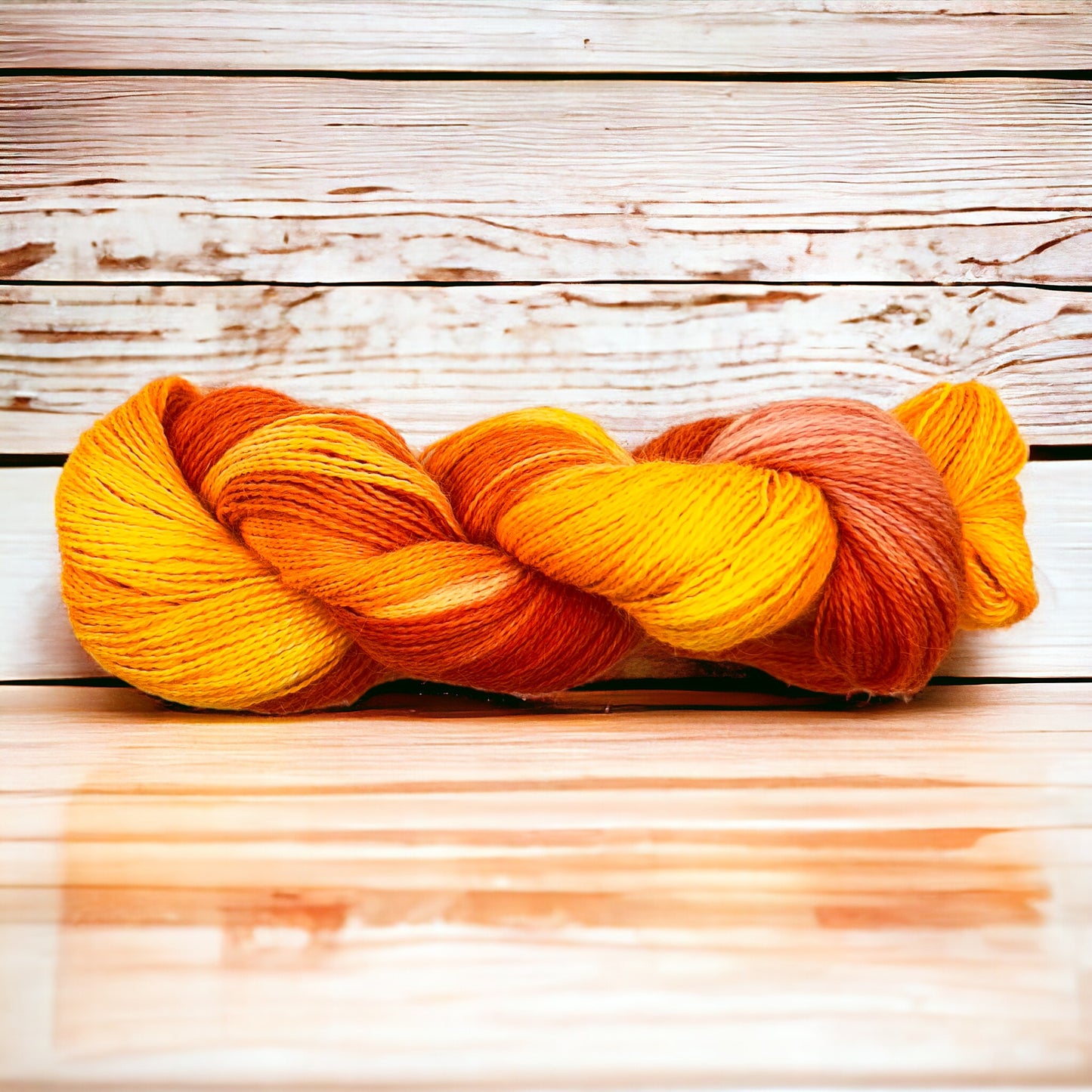 70% Mohair 30% BFL yarn - 4ply - Skein