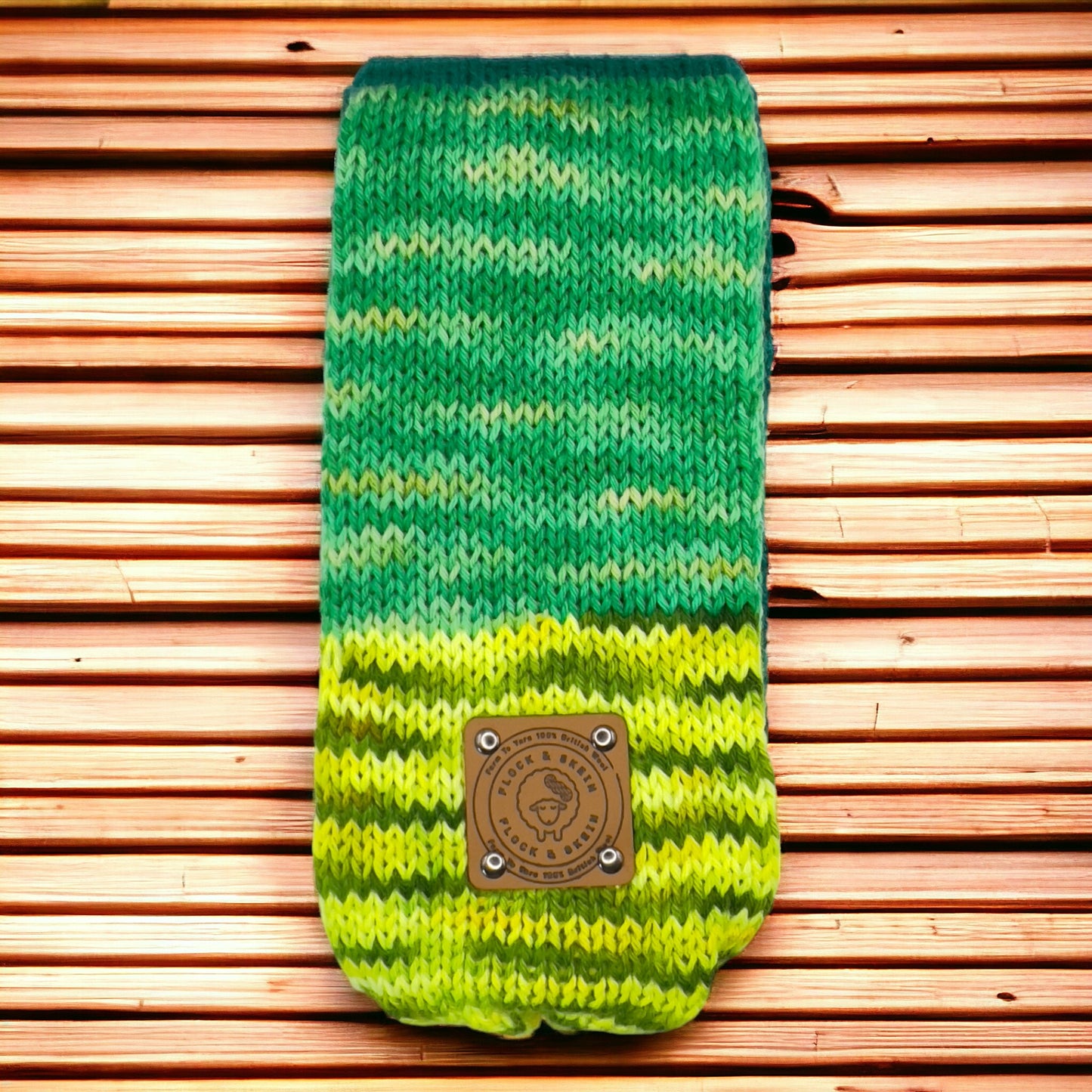 Pure Wool Corriedale Scarf - Hotchpoch