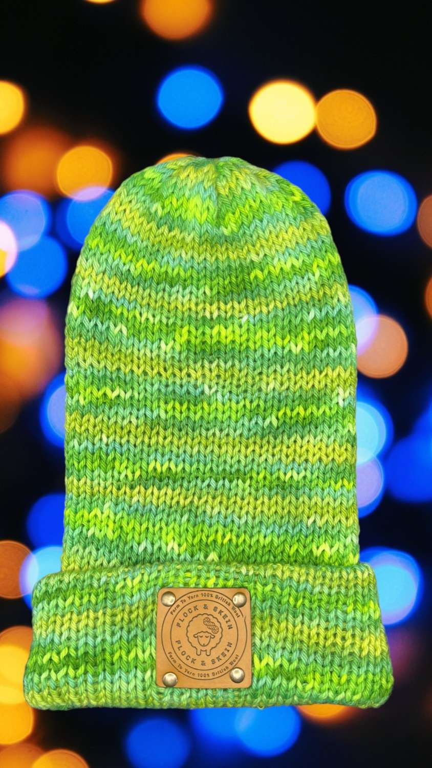 Pure Wool Beanie - Apples & Pears