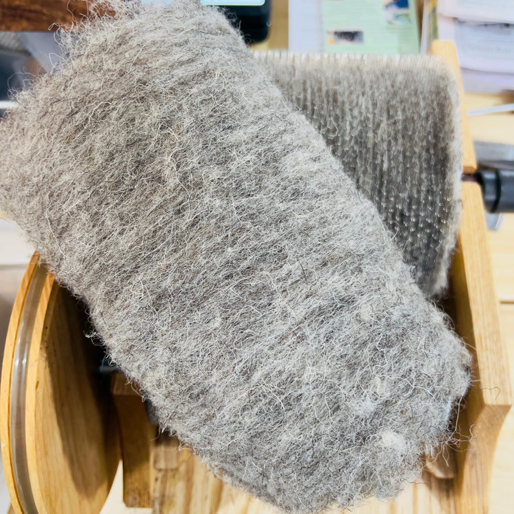 100% British Carded Wool, Tops & Roving - Hand Dyed