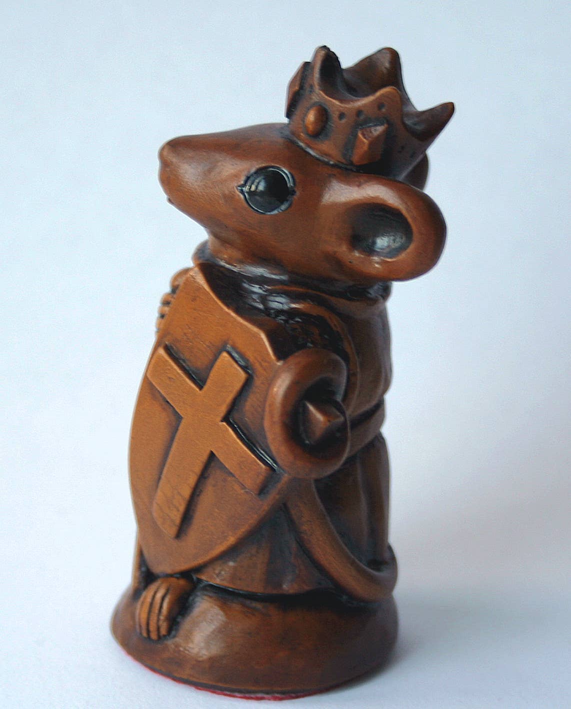 Church Mouse King Richard I. Reproduction carving Ornament.
