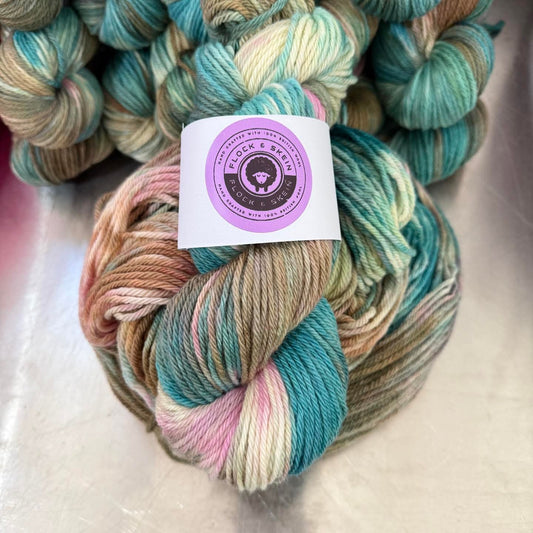 'Art Deco' Polworth - Aran (Merino x Lincoln Longwool)