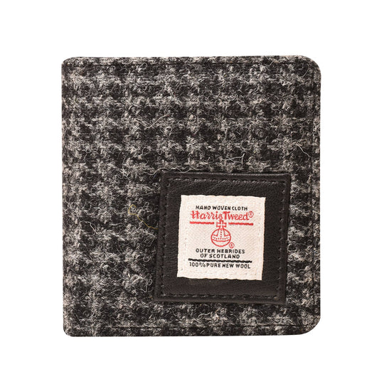 Harris Tweed Wallet Small Black