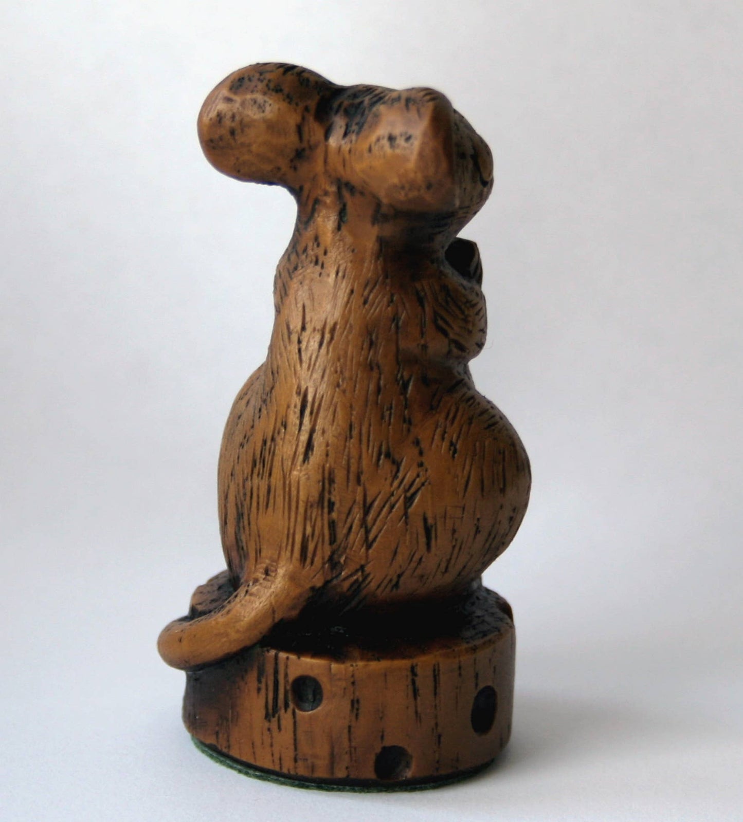 Church Mouse Praying On Cheese Reproduction carving ornament