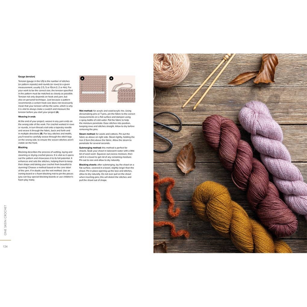 One Skein Crochet: 18 crochet patterns for single skeins of yarn