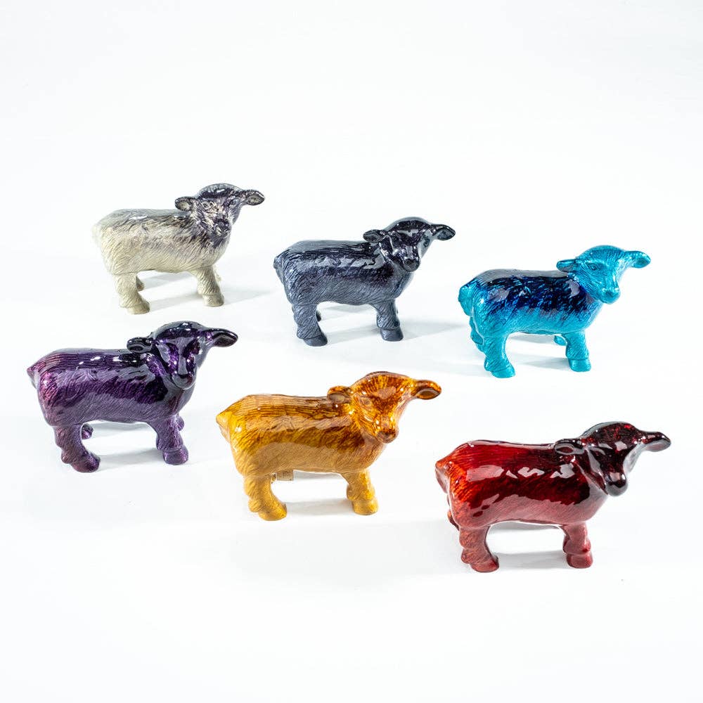 Brushed Purple Sheep XL 12 cm