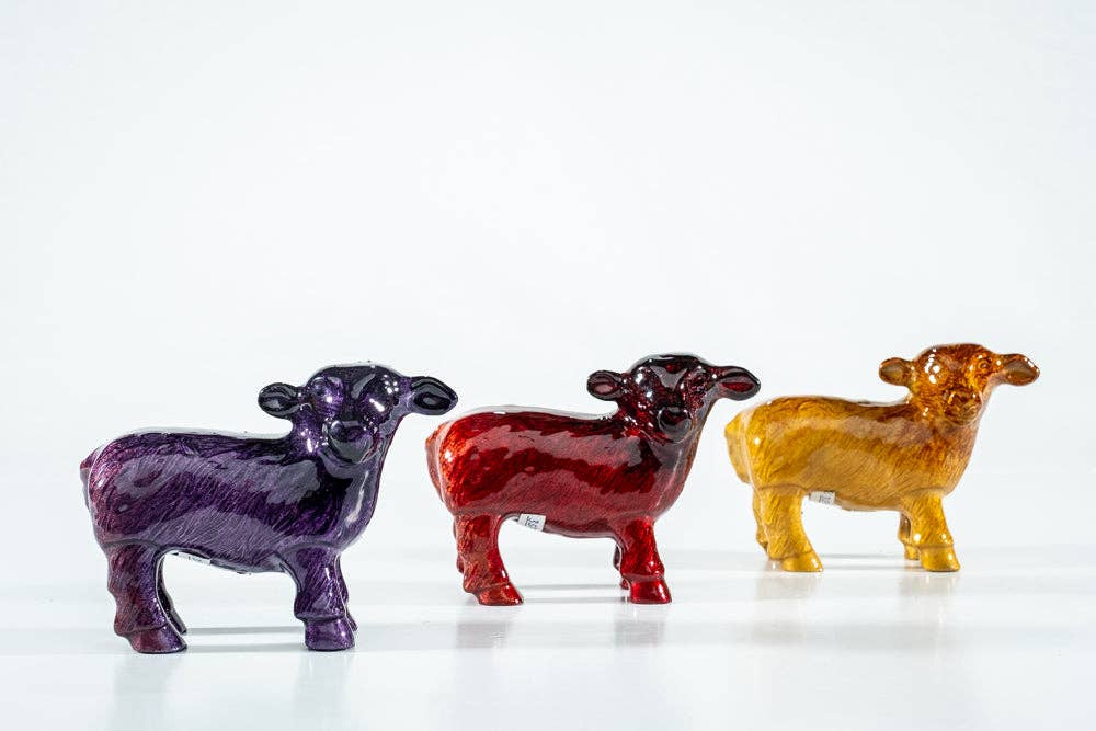 Brushed Purple Sheep XL 12 cm