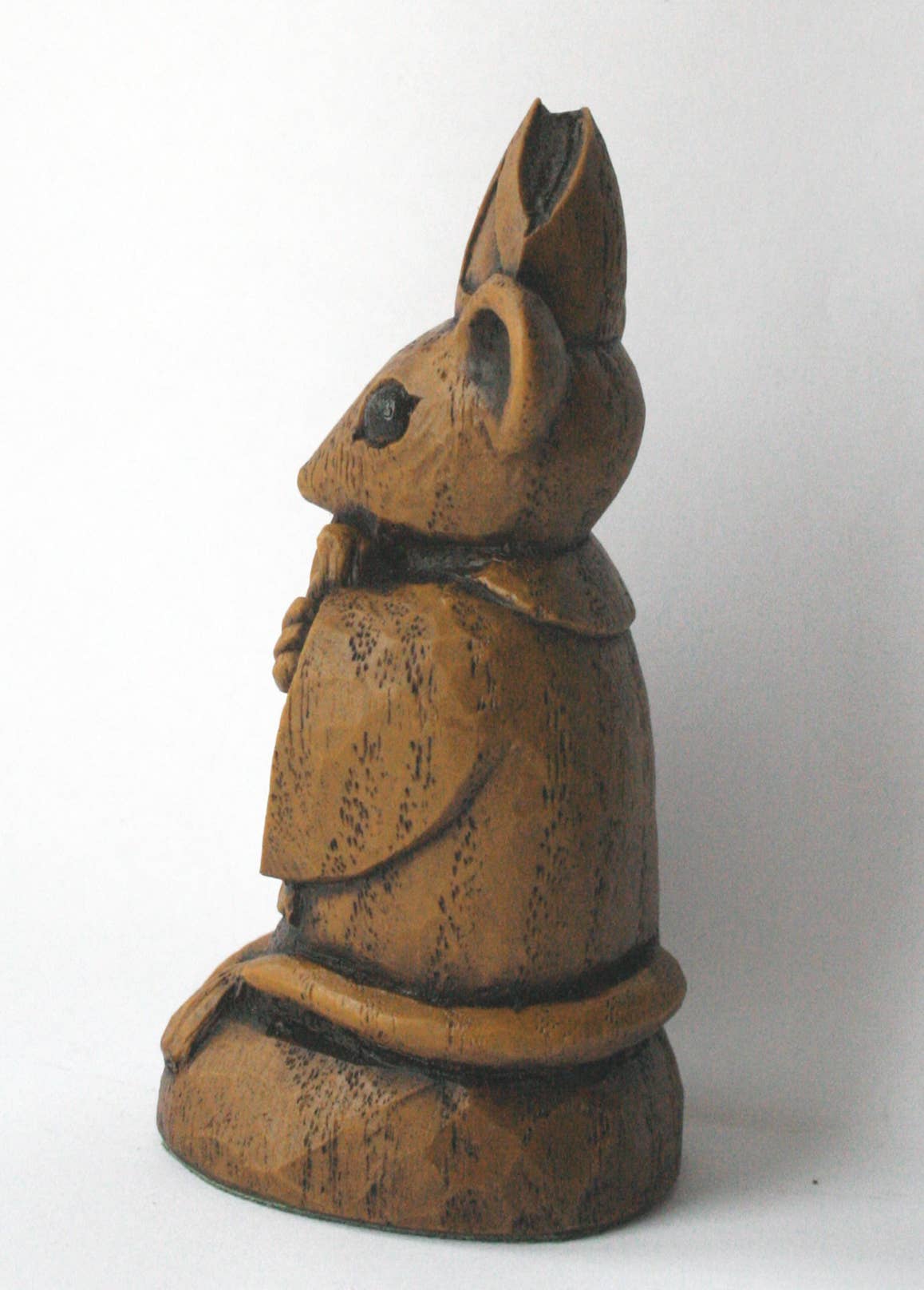 The Bishop. Church Mouse reproduction carving ornament gift.