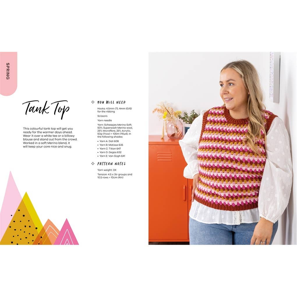 Modern Granny Stitch Crochet: Make clothes and accessories using the granny stitch