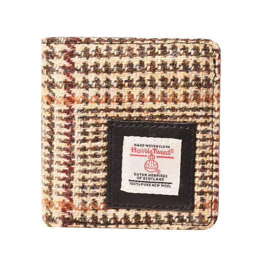 Harris Tweed Wallet Small Houndstooth