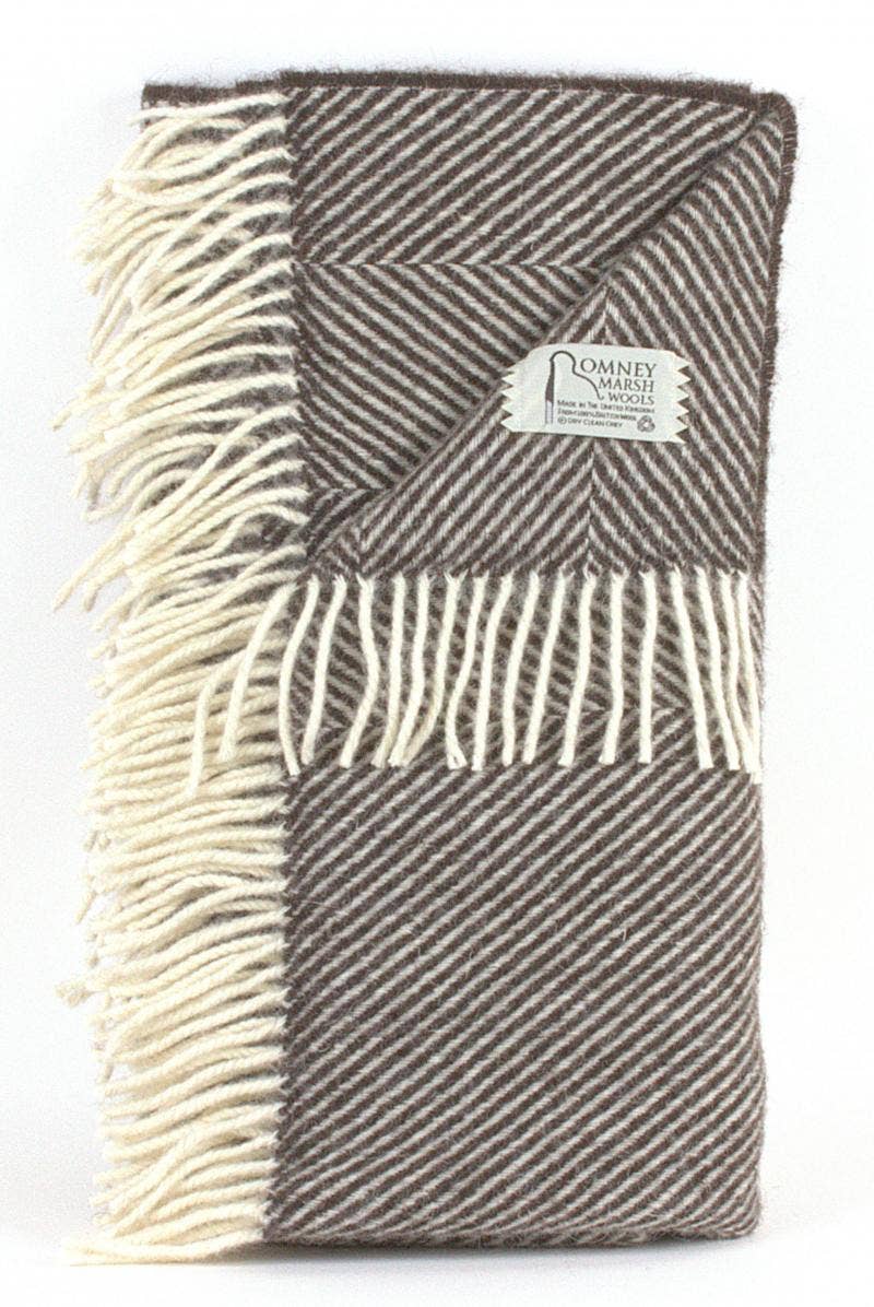 Blackthorn Herringbone Throw