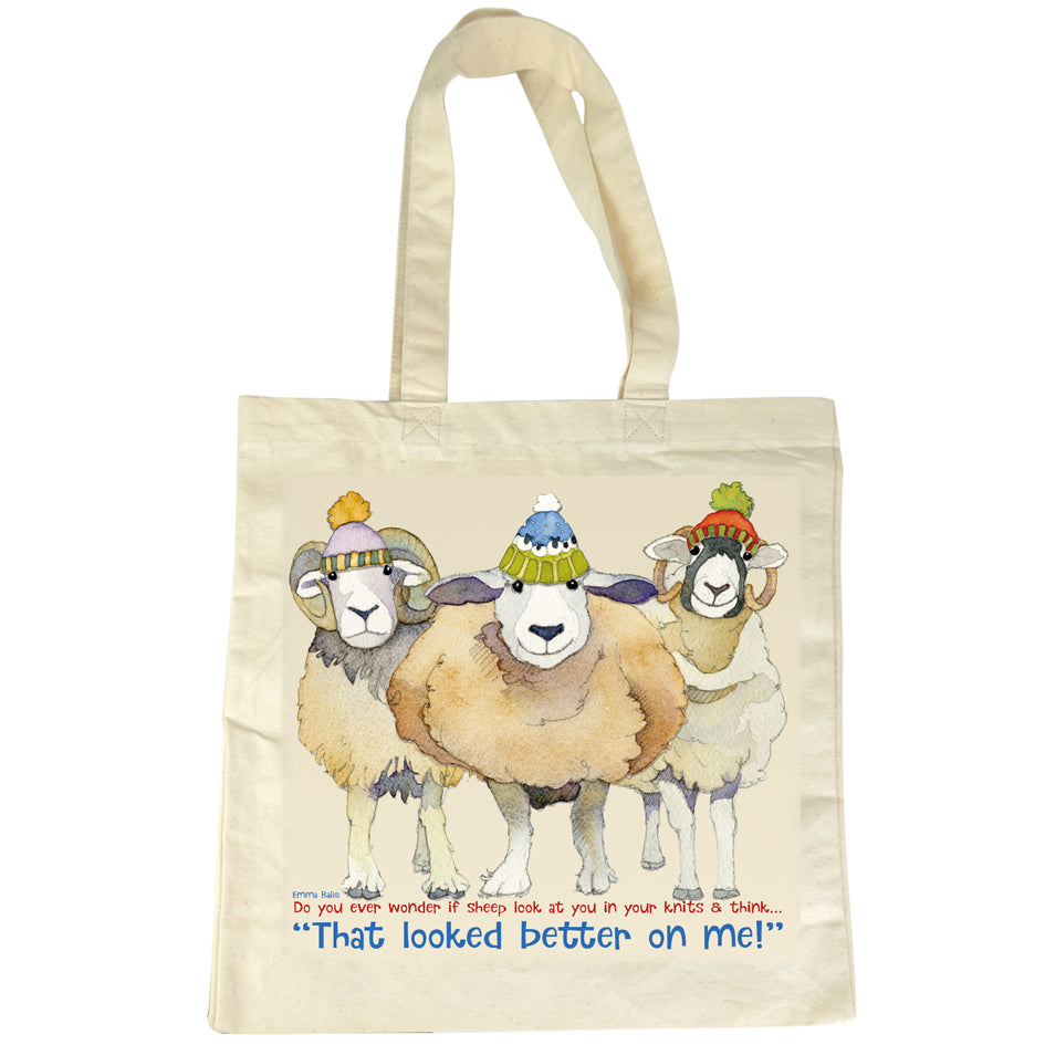 EMMA BALL -  THAT LOOKED BETTER ON ME! – COTTON CANVAS BAG