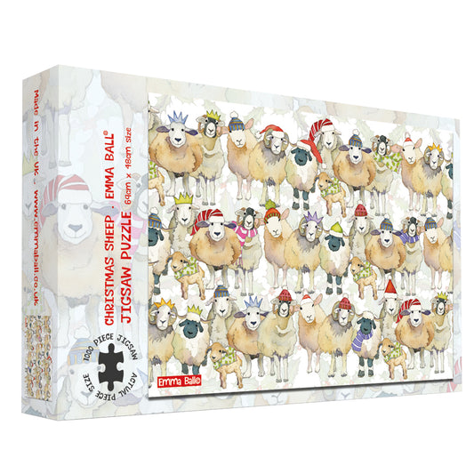 Emma Ball -Christmas Sheep 1000 PIECE Jig Saw