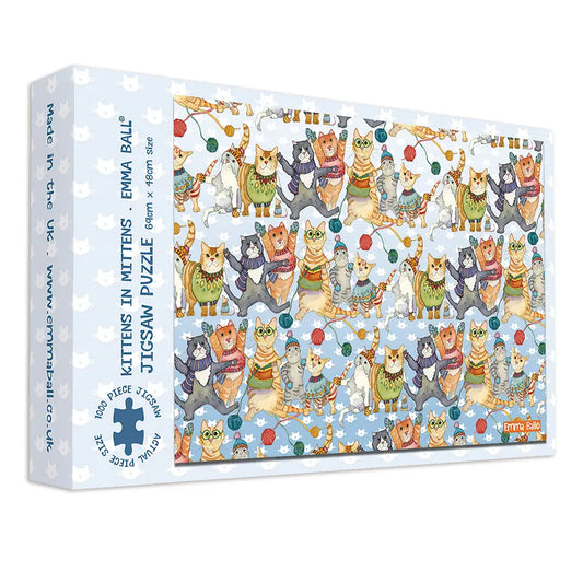 Emma Ball -Kittens in Mittens 1000 PIECE Jig Saw