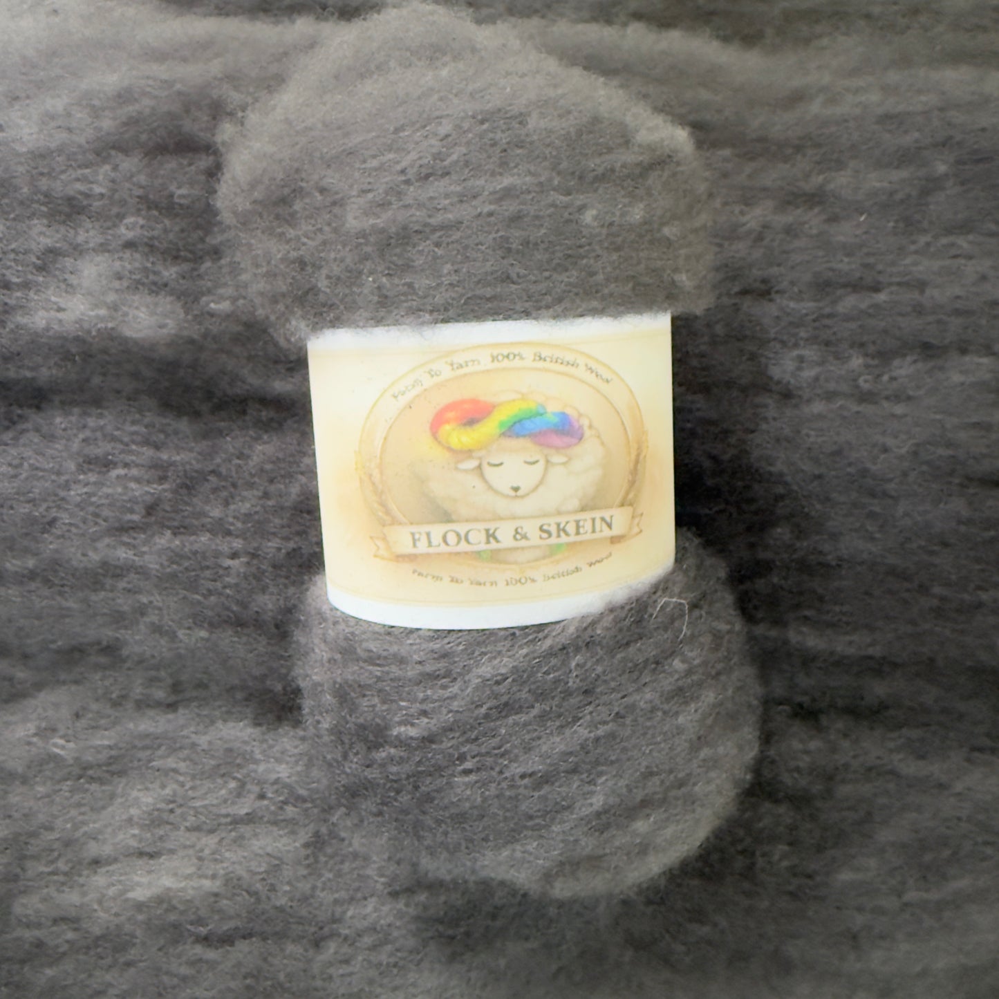 Hand dyed Carded UK wool Batts