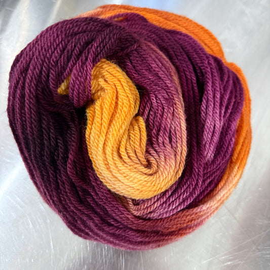 ‘Levaillant’ & ‘Saffron Beets’ - Bluefaced Leicester - DK