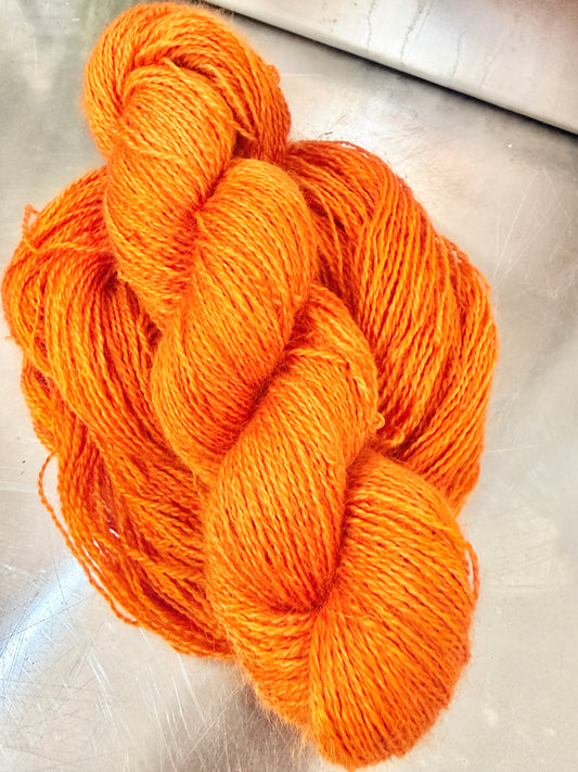 Wensleydale- 4ply - Saffron Spice