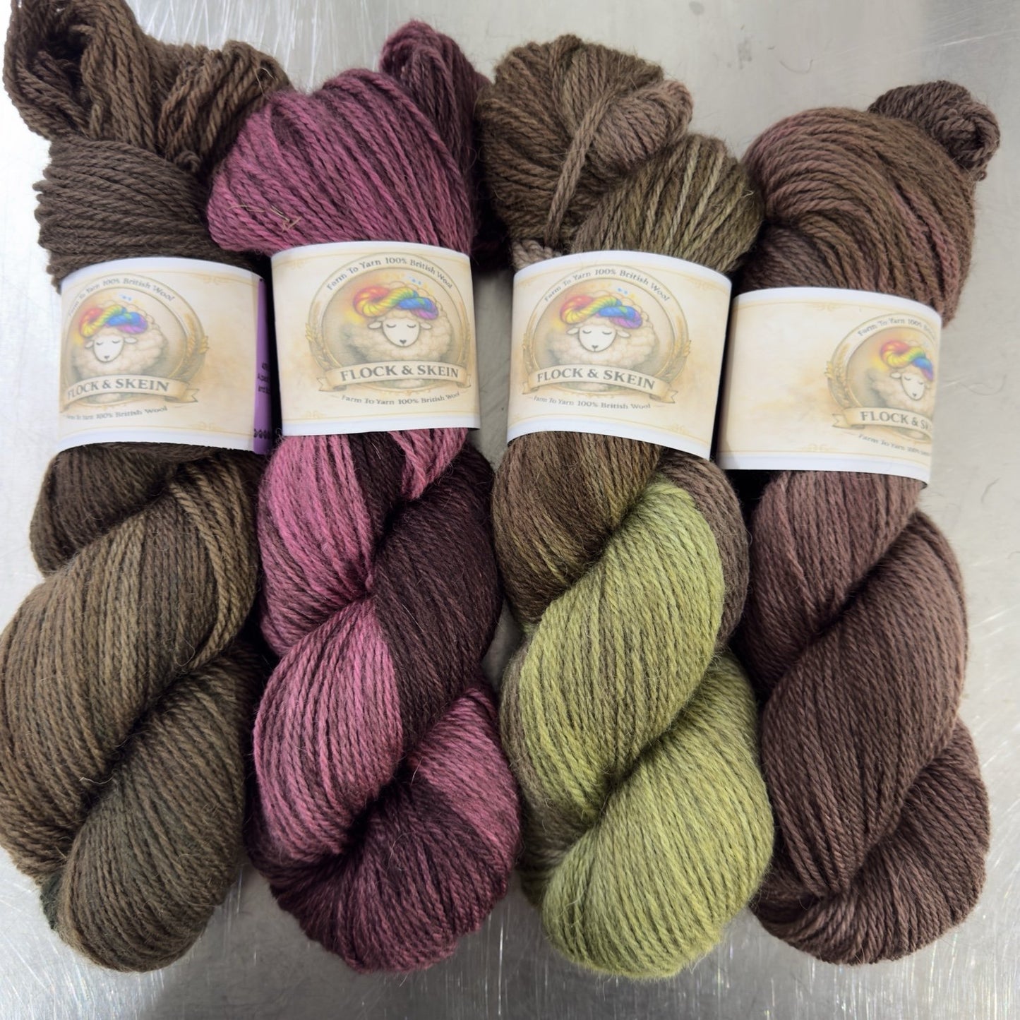 Truffles Collection - Blue Face blend - DK