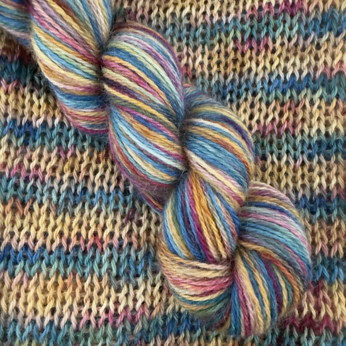 DK Wensleydale yarn - Pheasants