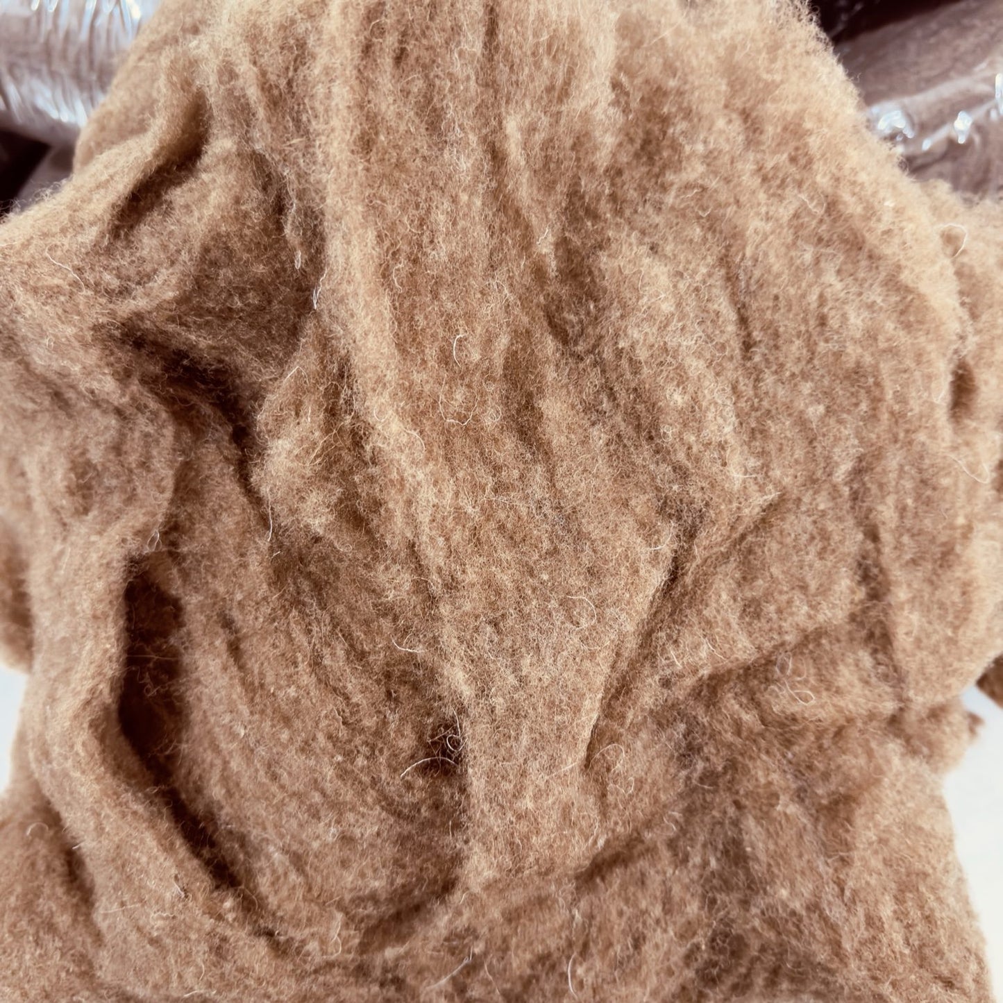 Rare Breed Carded Castlemilk Moorit Wool