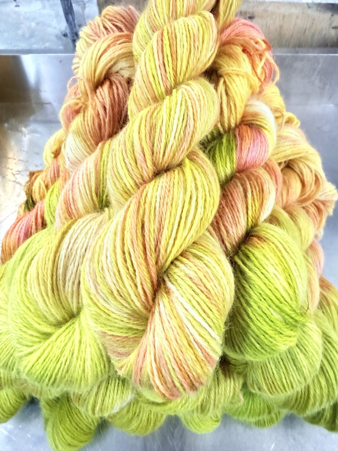 Lime Blush - Shetland DK