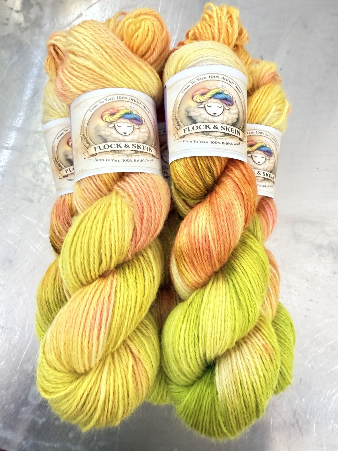 Lime Blush - Shetland DK