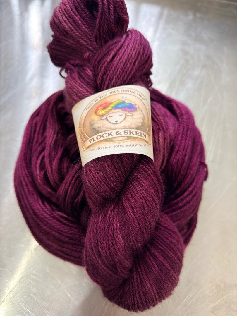 ‘Aubergine Dream’ - ‘Teal Deal’ - ‘Turquoise Delight’ Blue face blend - DK