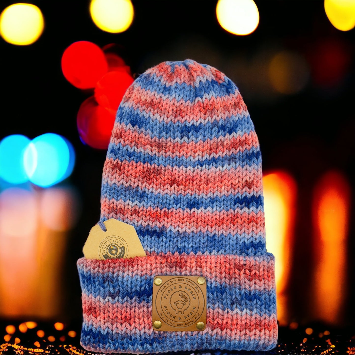 Pure Wool Beanie -  Patriots