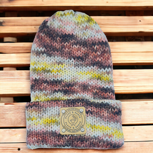 Pure Wool Beanie - Mullbery Falls