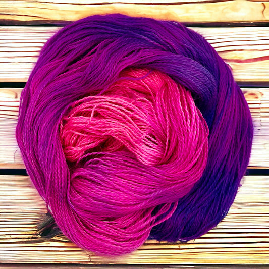 70% Mohair 30% BFL yarn - 4ply - Skein