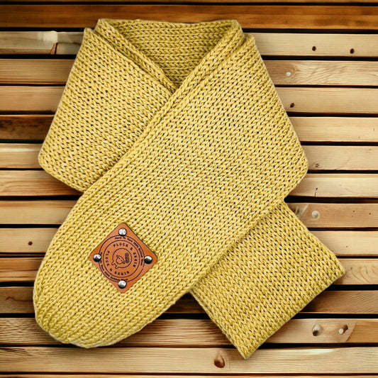 Pure Wool Merino Scarf - Avo Smash