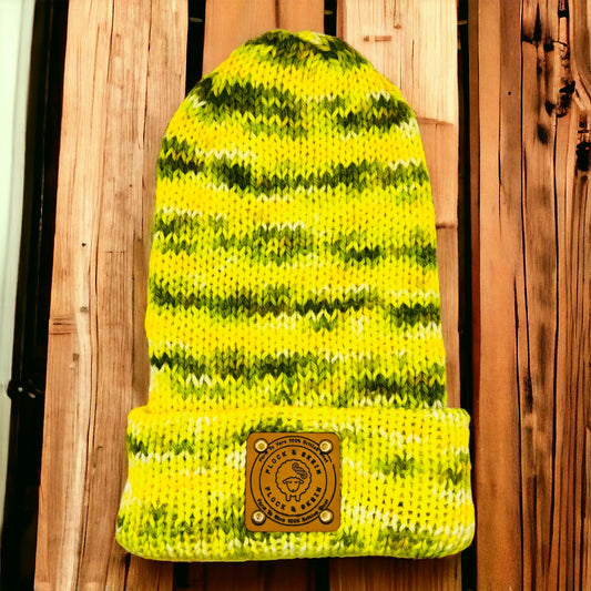 Pure Wool Masham Beanie - Citric Acid