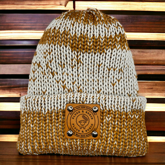 Pure Wool Merino Beanie - Honey Whipped Cream