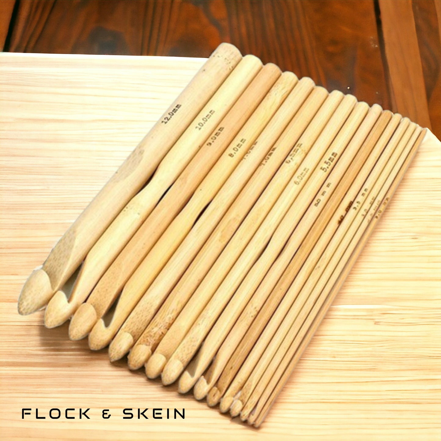 Flock & Skein 16pcs Crochet Hook Set