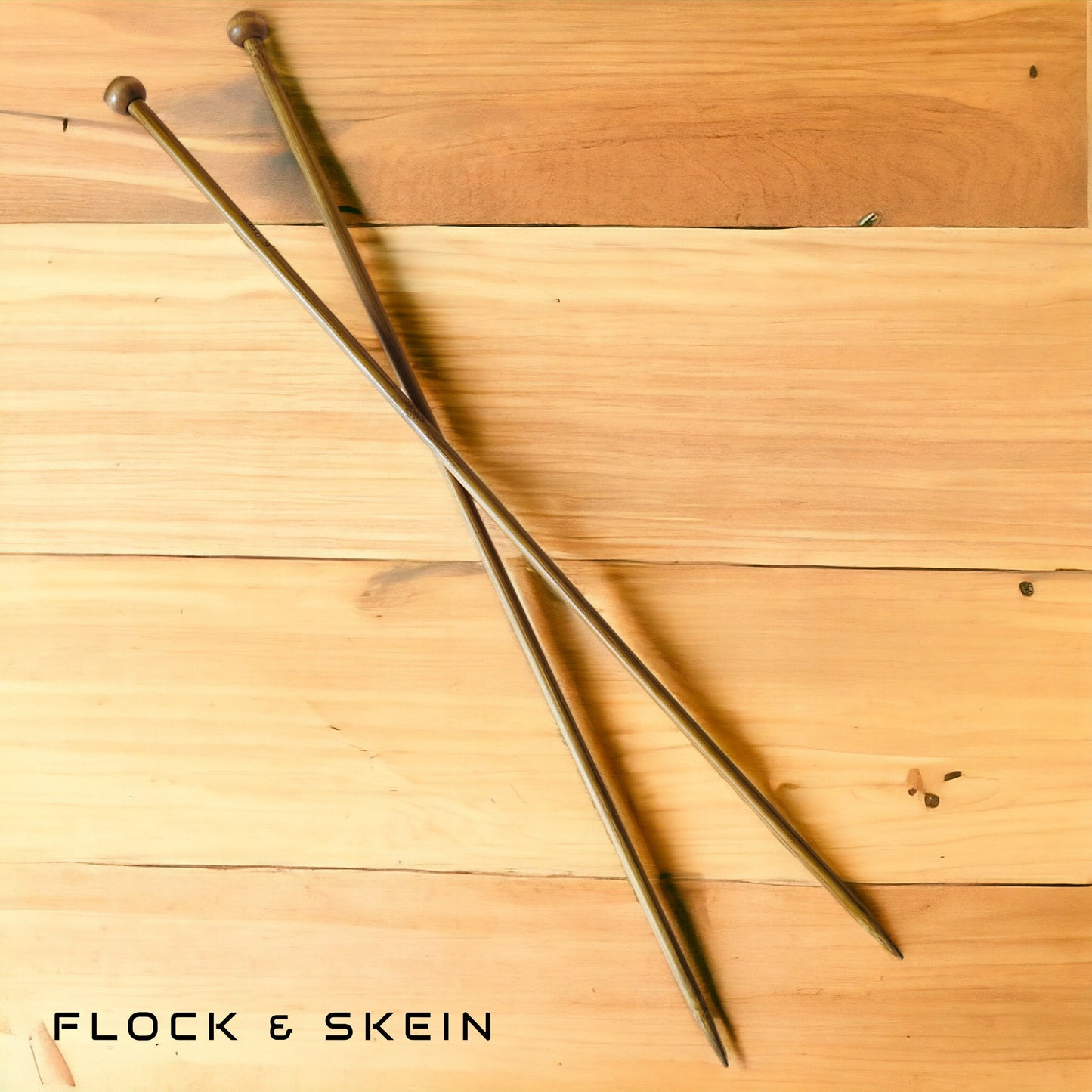 Flock & Skein Bamboo Knitting Needles