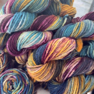 'Mandarin' - British Corriedale - DK & Chunky