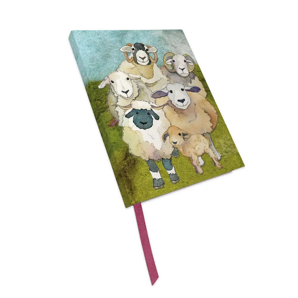 EMMA BALL -  FELTED SHEEP BOUND NOTEBOOK