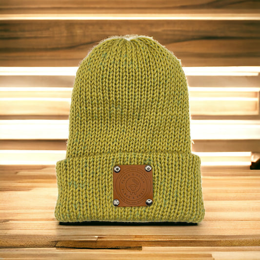 Pure Wool Merino Beanie - Avo Smash