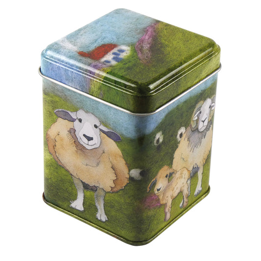 FELTED SHEEP 100G RECTANGULAR TIN