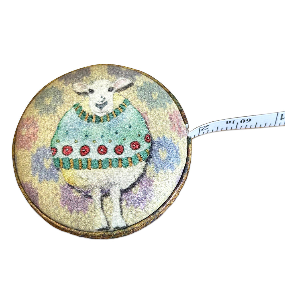 SHEEP IN SWEATERS TAPE MEASURE