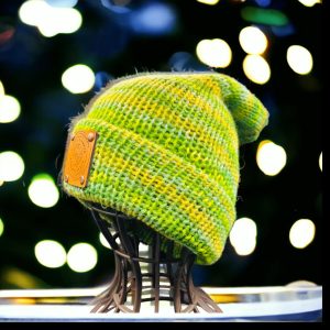 Pure Wool Beanie -  Apples & Pears