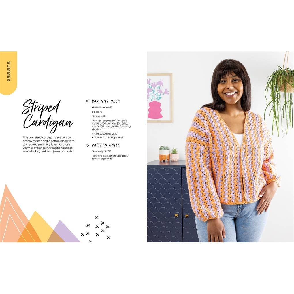 Modern Granny Stitch Crochet: Make clothes and accessories using the granny stitch