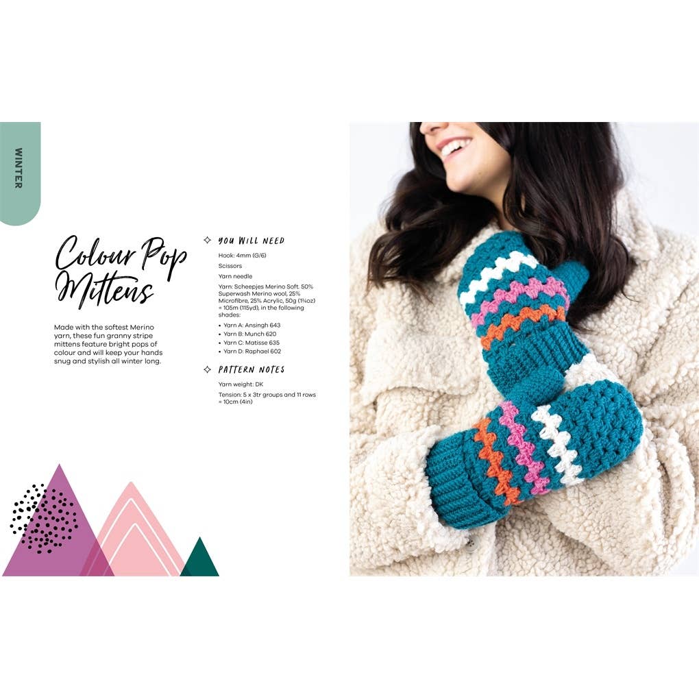 Modern Granny Stitch Crochet: Make clothes and accessories using the granny stitch