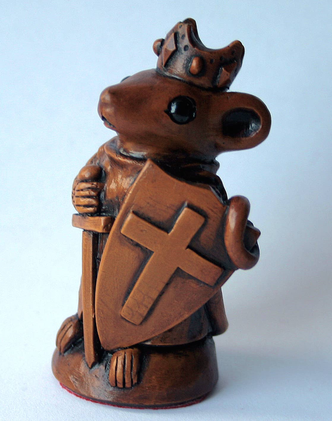 Church Mouse King Richard I. Reproduction carving Ornament.