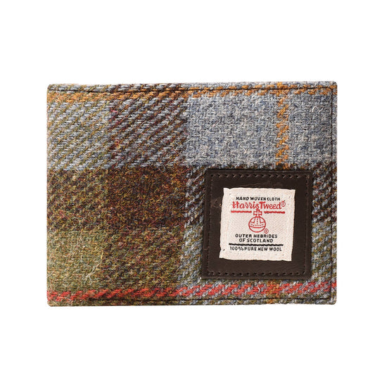 Harris Tweed Wallet Classic Style Green