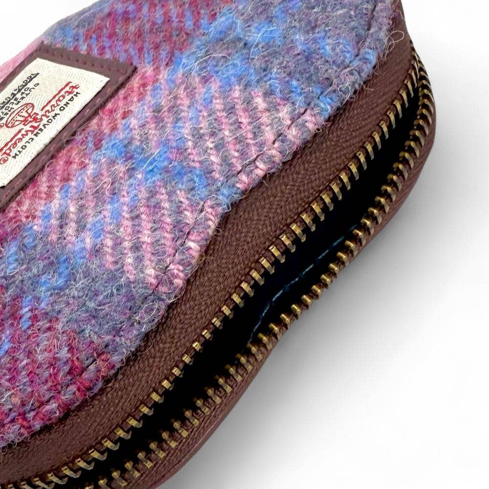 Heart Purse Pastel Pink Check